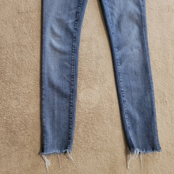 Agolde Sophie Crop fray hem jeans size 25 - Picture 6 of 12